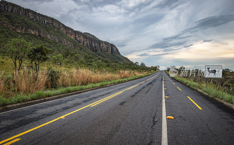 回避路，查迪dos Veadeiros, Goias